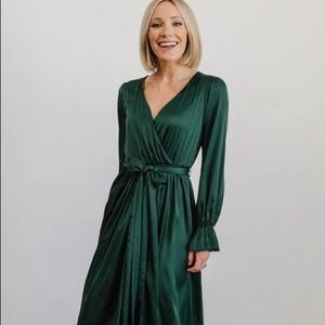 Holly Satin Maxi Dress